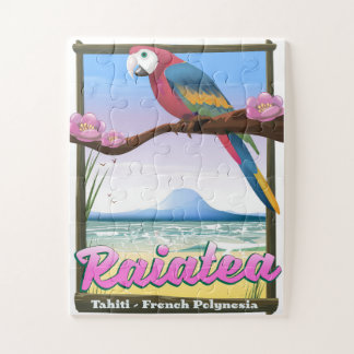 Raiatea Society Islands,Tahiti,French Polynesia. Jigsaw Puzzle