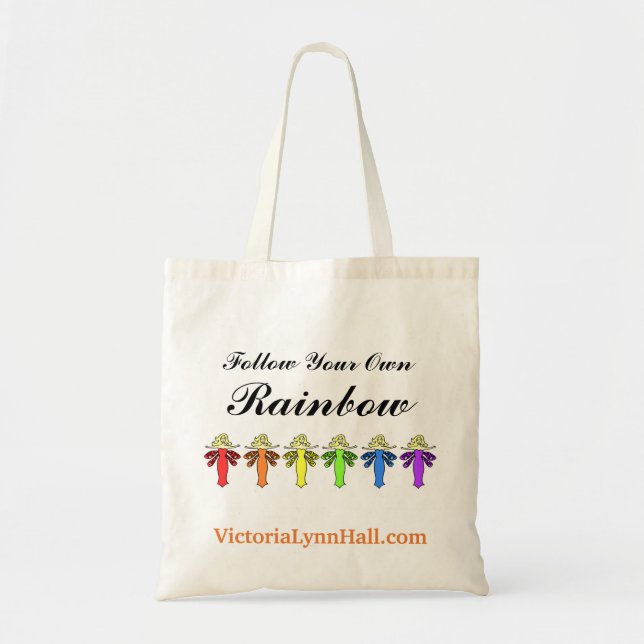 Raibow Fairies VictoriaLynnHall.com Promotional Tote Bag (Front)