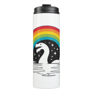 Raibow Sea Monster Thermal Tumbler