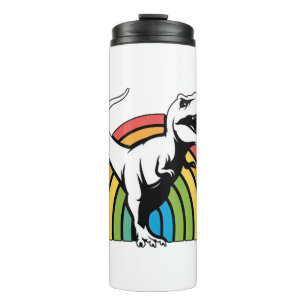 Raibow T-Rex Thermal Tumbler