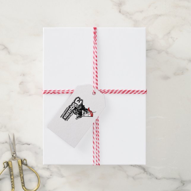 Raider Gift Tags (With Twine)