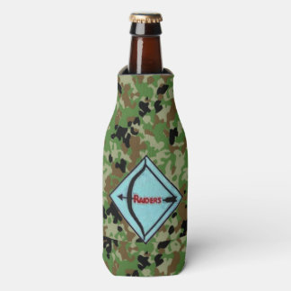 RAIDERS HELMET PATCH BOTTLE COOLER