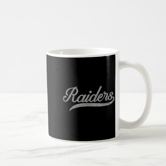 Raiders Name Usa Flag Gift Men Women Boy Girl  Coffee Mug (Right)