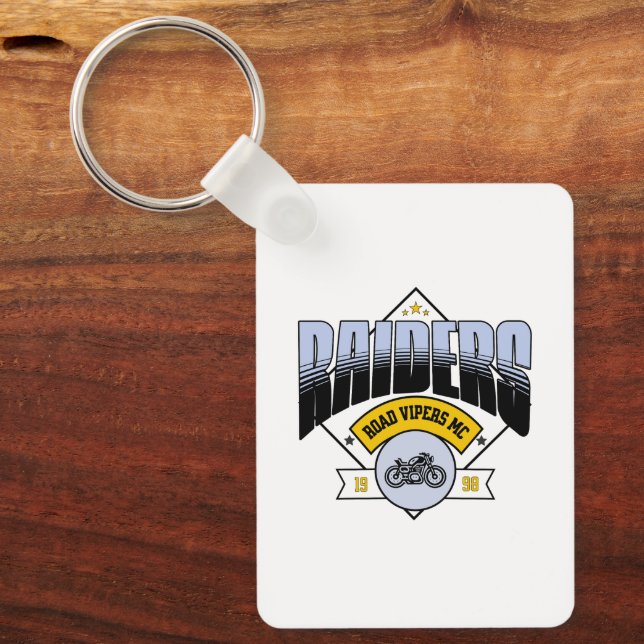 Raiders Road Vipers MC Key Ring (Front)