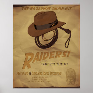 Raiders! The Musical Poster