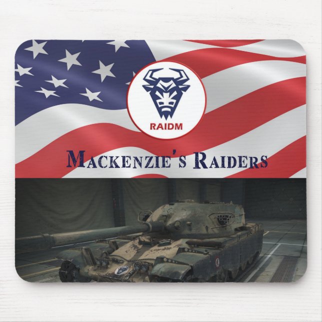 RAIDM Mouse Pad Chieftain/T95 (Front)