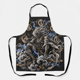 Raijin Bleu Apron