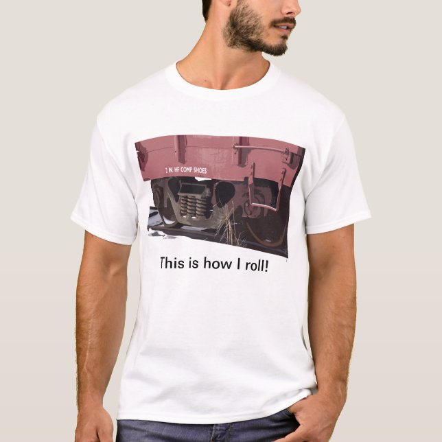 Rail Car Comp Shoes - T-Shirt (Front)