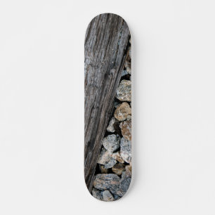 Rail Ties and Gravel Skateboard