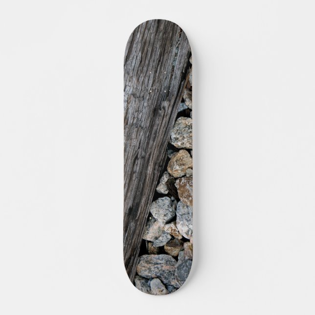 Rail Ties and Gravel Skateboard (Front)