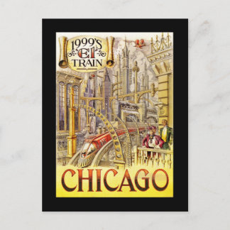 Rail Train of the Future Postcard