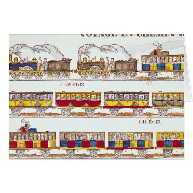 Rail Travel in 1845 (Front Horizontal)