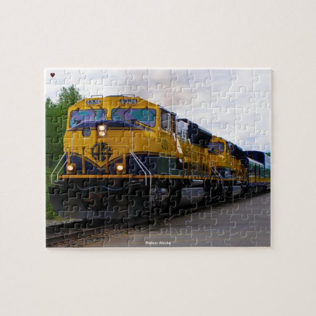 Railcar Alaska Jigsaw Puzzle (Horizontal)