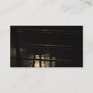 Railings and water drops business card