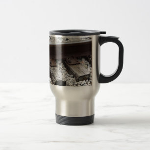 Railroad Art Travel Mug