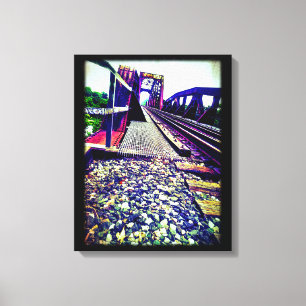 Railroad Bridge Canvas Print