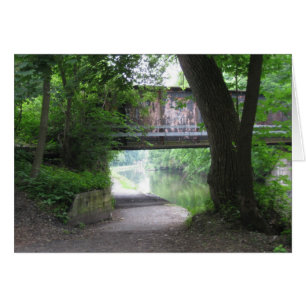 Railroad bridge over the Old Champlain Canal