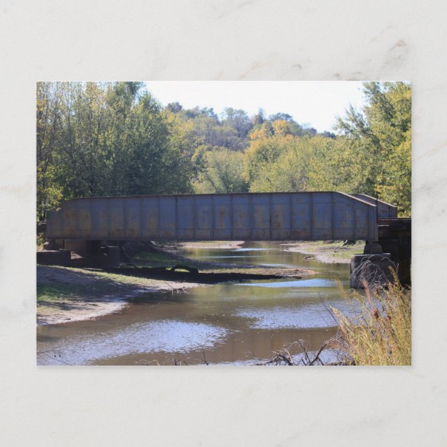 Railroad Bridge Postcard (Front)