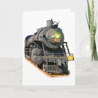 Railroad Buff Birthday Card