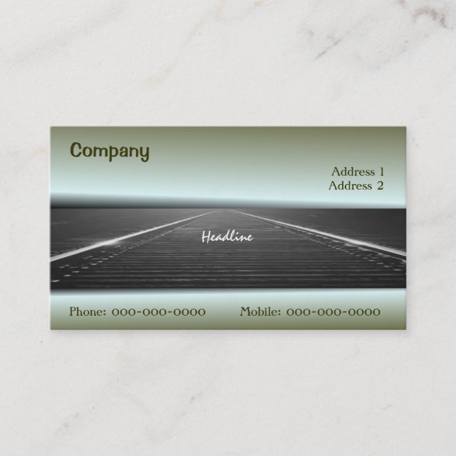 Railroad Business Card (Front)