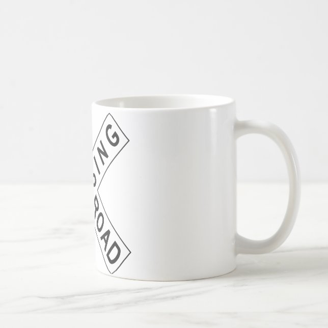 Railroad Crossing Coffee Mug (Right)