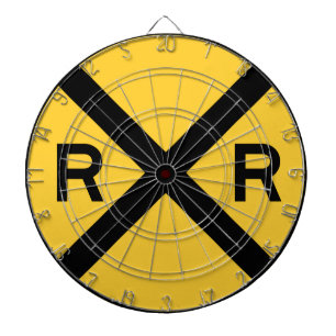 Railroad Crossing Dartboard