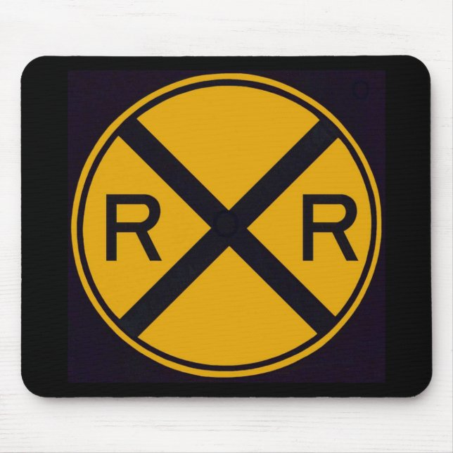 Railroad Crossing Mouse Mat (Front)