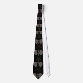 Railroad Crossing Sign Necktie, Unique Art Design Tie