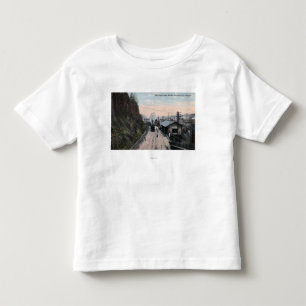 Railroad Depot and Bluffs City, OR Toddler T-Shirt