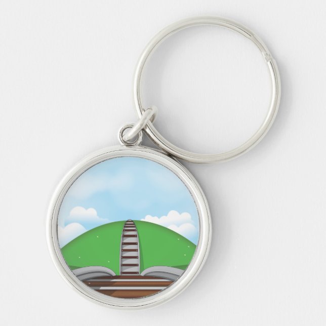 Railroad Key Ring (Front)