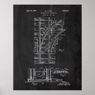Railroad Patent Poster