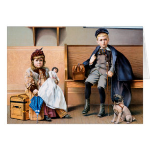 RAILROAD POSTER, 1898