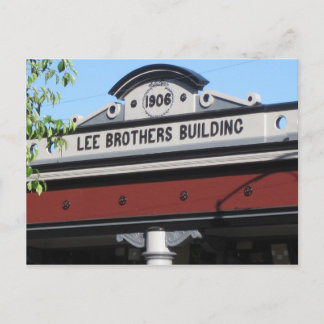 Railroad Sq. Santa Rosa, Ca. Postcard