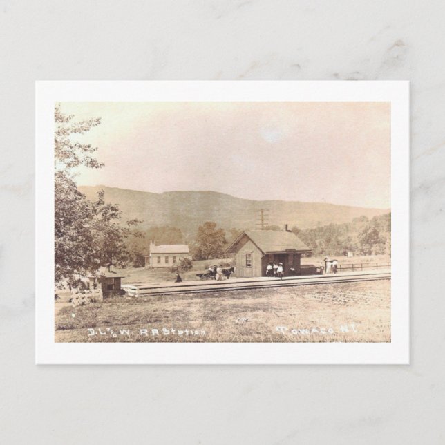 Railroad Sta., Towaco, Montville, NJ Vintage Postcard (Front)