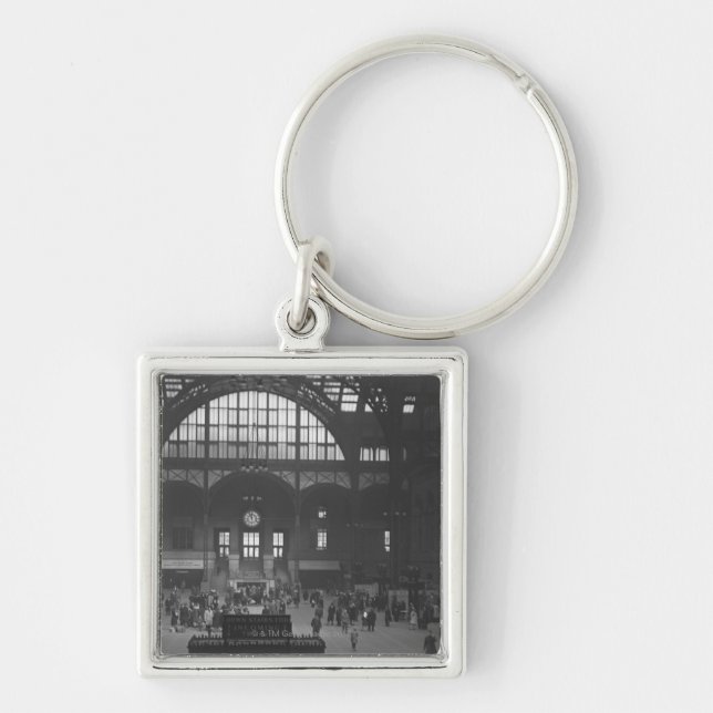 Railroad Station Key Ring (Front)