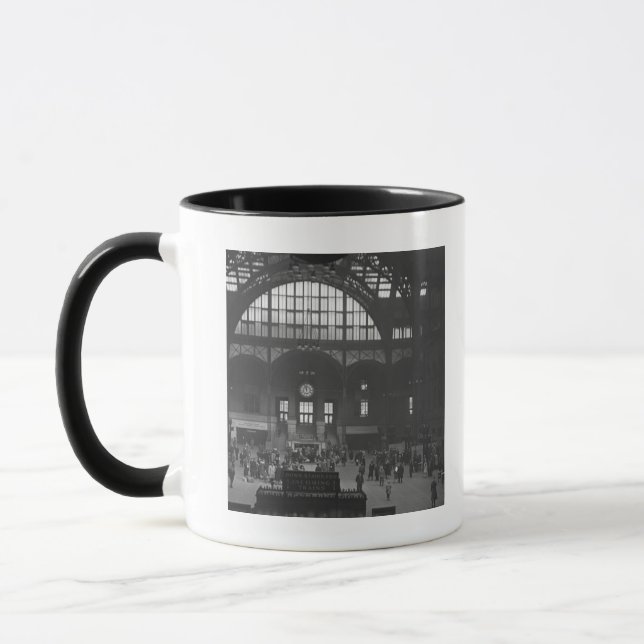 Railroad Station Mug (Left)