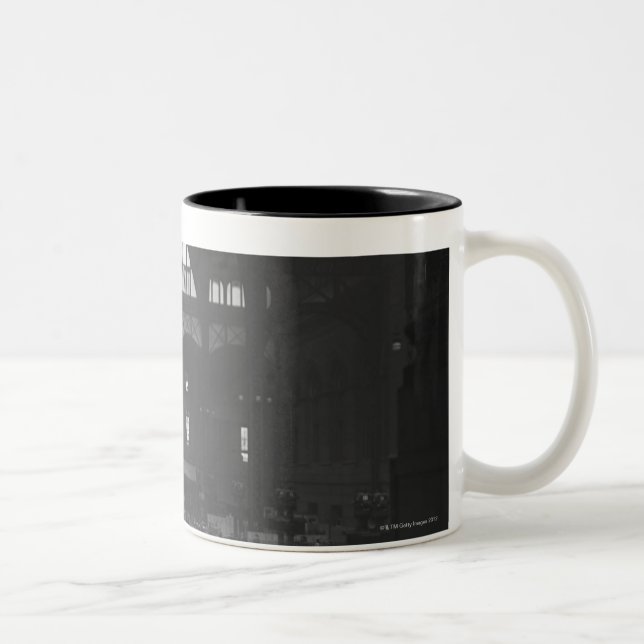 Railroad Station Two-Tone Coffee Mug (Right)