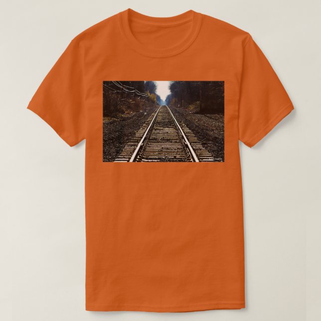 Railroad Tracks 15 T-Shirt (Design Front)