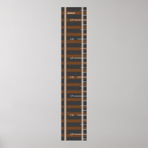 Railroad Tracks Growth Chart