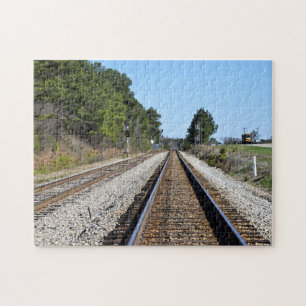 Railroad Tracks Jigsaw Puzzle