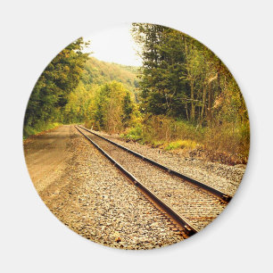 railroad tracks magnet