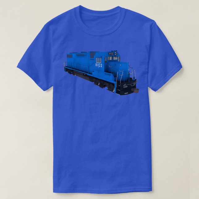 Railroad Train Engine 3 T-Shirt (Design Front)