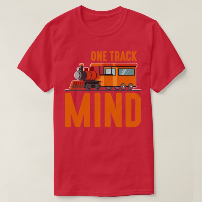 Railroad Train Lover Locomotive steam engine 1 T-Shirt (Design Front)