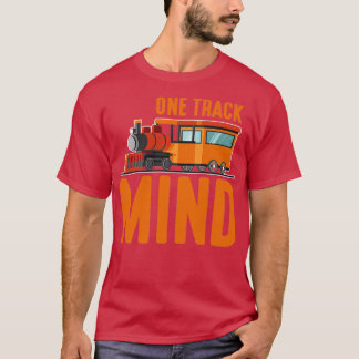 Railroad Train Lover Locomotive steam engine 1 T-Shirt