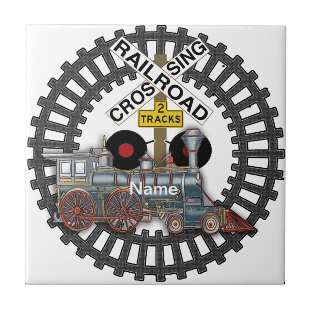 Railroad Train Tile (Front)
