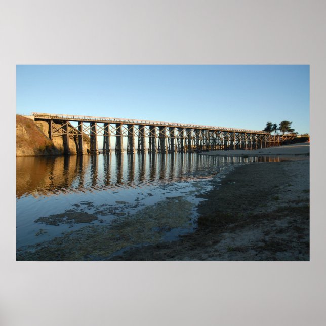 Railroad trestle poster (Front)