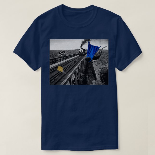 Railroad Trouble T-Shirt (Design Front)