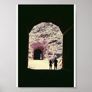 Railroad Tunnel near Lake Mead - Nevada Poster