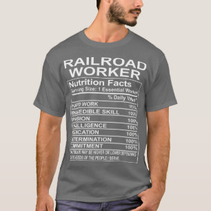 Railroad Worker Gifts Appreciation Funny T-Shirt