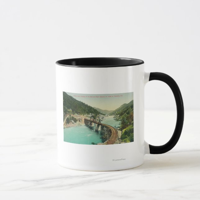 Railway Bridge over Merced River Mug (Right)